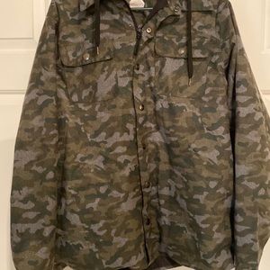 Pulse waterproof shell.  Camouflage!  Nice jacket in pristine condition.